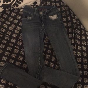High-Waisted Skinny Jeans